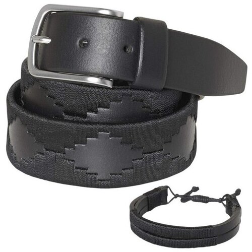 Pelpe Pasovi 3517 Cintur&amp;oacute;n estilo argentino Negro Črna Slike