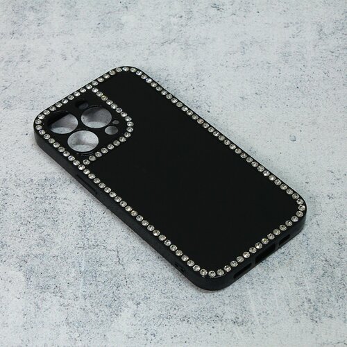  Maska frame cirkon za iphone 13 pro 6.1 crna Slike
