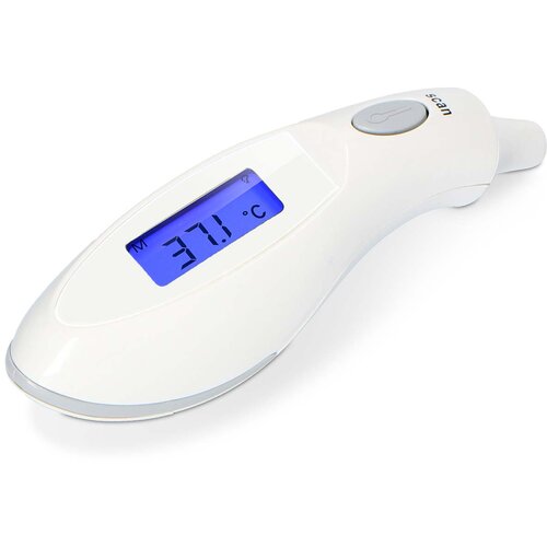 Alecto Infrardeči ušesni termometer Digitalni osvetljeni zaslon, Bela, (5000071423) Cene