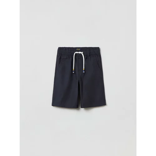 OVS Kratke hlače iz tkanine 1757999 Siva Regular Fit