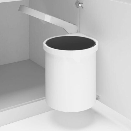 VidaXL Ugradbena kuhinjska kanta za smeće plastična 12 L Slike