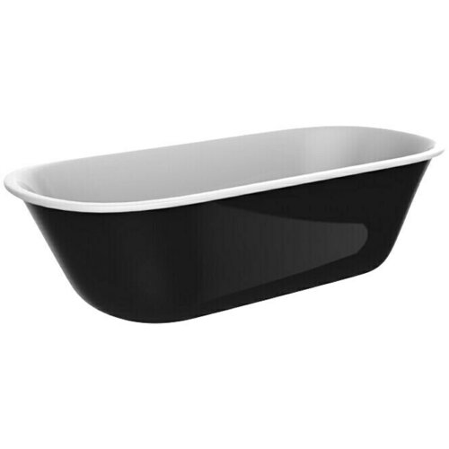 CAMARGUE Samostojeća kada Ransvik (D x Š: 160 x 70 cm, 249 l, Akril, Crne boje) + BAUHAUS jamstvo 5 godina Cijene