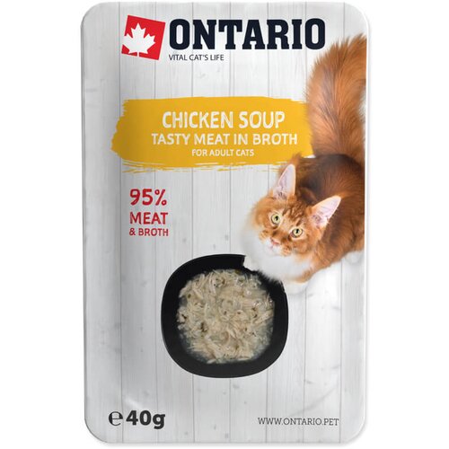 Ontario Cat juha - pi&scaron;čanec in zelenjava 40 g Cene