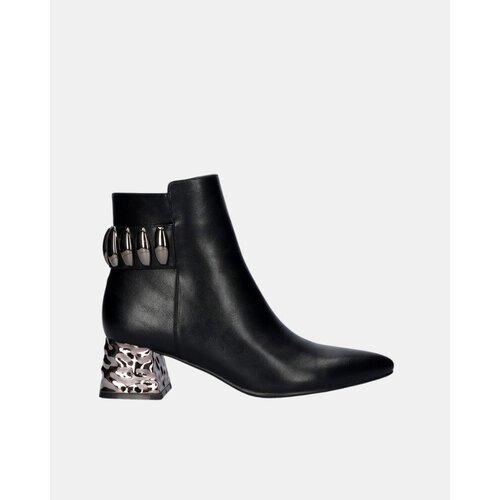 Ex&amp;eacute; Shoes Gležnjarji P987 H2216 Črna Slike
