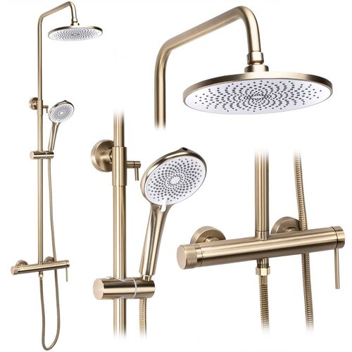 REA Bath Nadžbukni tu&scaron; set Rea Foss Clif Brush Gold Cijene