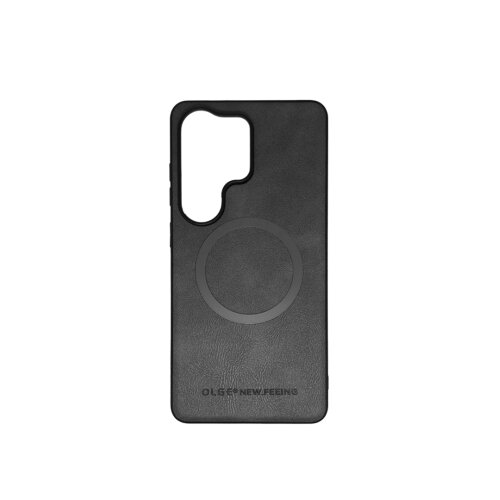  Silikonska futrola OLGE Magnetic New Feeling Samsung S26 Ultra SIVA Slike