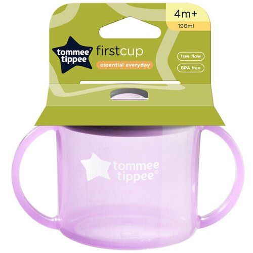 Tommee_Tippee Šolja Basic, 190ml, 4m+, Ljubičasta Cene