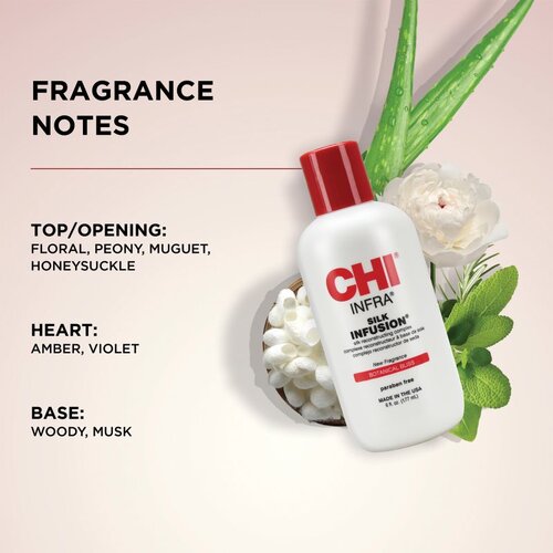 CHI Silk Infusion Botanical Bliss serum za regeneraciju i jačanje kose sa svilom 177 ml Slike