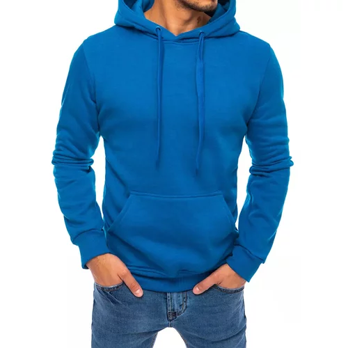 DStreet blue men's hoodie BX5081