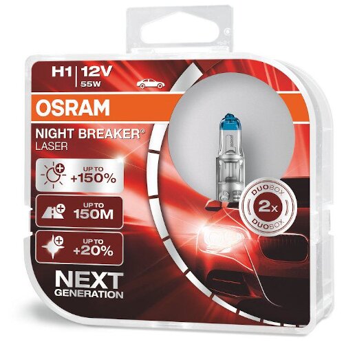 Osram sijalica fara H1 night breaker laser - par Slike