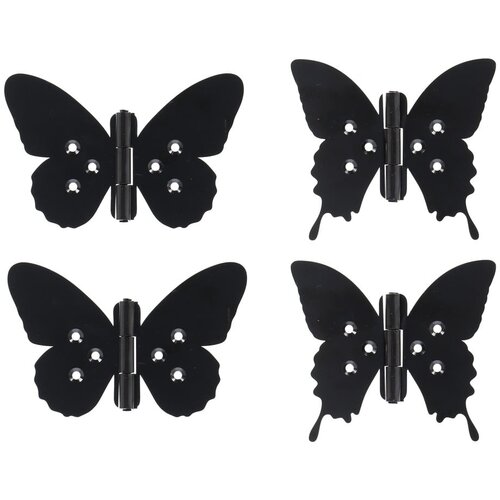 Esschert Design Kovinski tečaji za vrata 4 ks Butterfly &amp;ndash; Slike