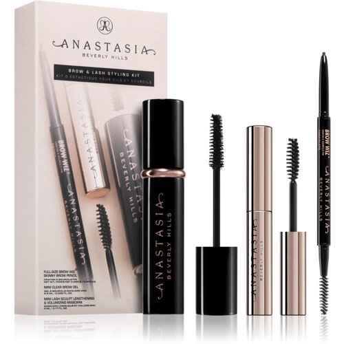 Anastasia Beverly Hills Brow & Lash Styling Kit darilni set za oči in obrvi odtenek Soft Brown Cene