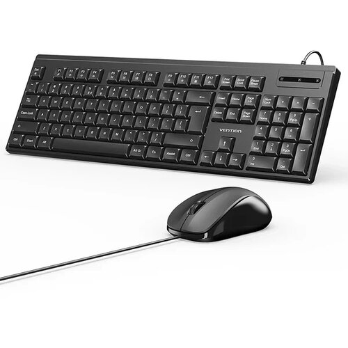 Vention Žični set tastatura i mi&scaron; crni Cijene
