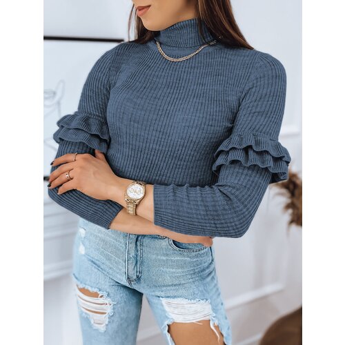 DStreet Sweter damski BUFALO niebieski Slike