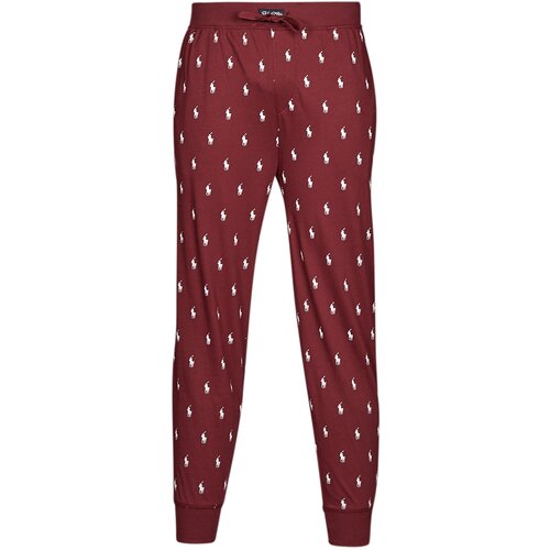 Polo Ralph Lauren Spodnji deli trenirke JOGGER BOTTOM Bordo Slike