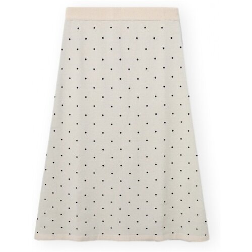 Compania Fantastica Krila COMPA&amp;Ntilde;IA FANT&amp;Aacute;STICA Skirt 10303 - Polka Dots Bela Slike