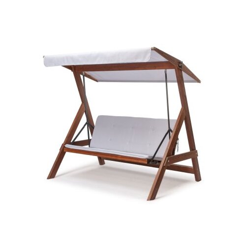  baštenska ljuljaška roma 2001, 190x120x180 cm, svetlosiva Cene