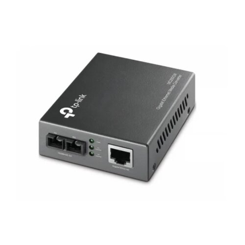 Tp-link Media konverter Gigabit Ethernet 1000Mbps to 1000Mbps multi-mode SC fiber, domet do 550m Slike