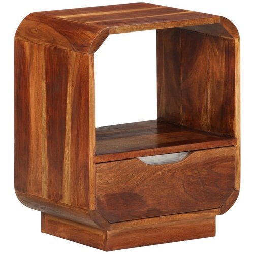 The Living Store Nočna omarica s predalom trden palisander 40x30x50cm - Nočna Omarica, (21434741) Cene