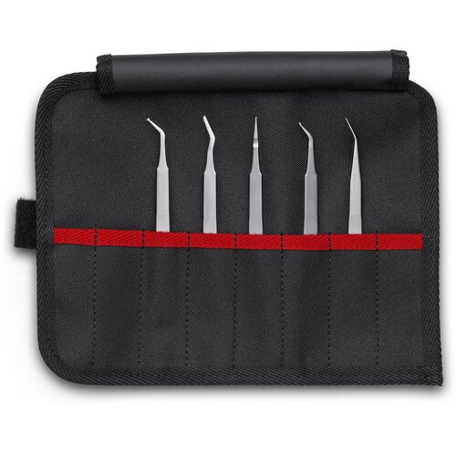 Knipex 5-delni set smd preciznih pinceta u torbici (92 00 03) Slike