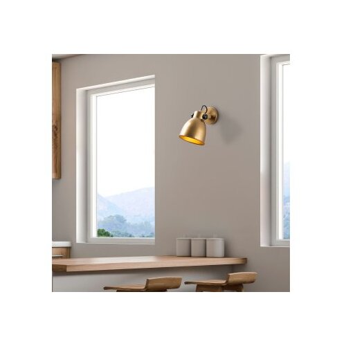 Opviq vall lamp zidna zlatna lampa Spotkafası 13792 Slike