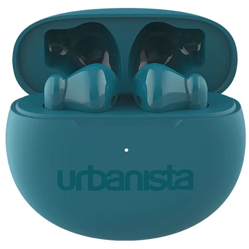 Urbanista brezžične slušalke, Bluetooth 5.3, TWS, do 20 ur predvajanja, upravljanje na dotik, IPX4 vodoodpornost, USB Type-C, zelene (Lake Green)