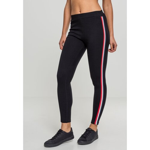 Urban Classics Women's 3-Tone Strappy Leggings Black/Tan/White/Navy Cene