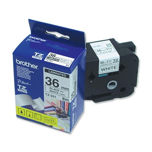 Brother Standardna laminirana traka 36 mm, Črna na beli Cijene