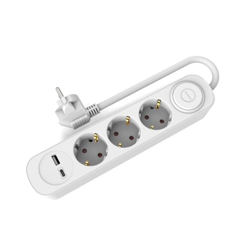Nexsas produžni kabal, 3G, usb, 3X1.5, 1.4m Cene