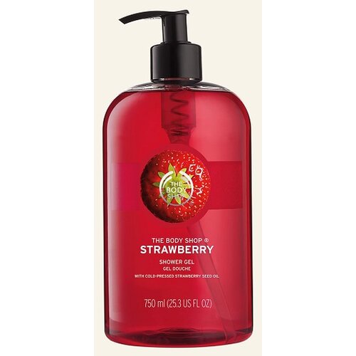 The Body Shop strawberry Shower Gel 750 ML Slike