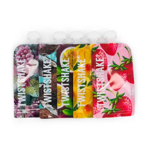 Twistshake TS 5x Squeeze vrećice za kašice 220ml Fruit Cijene