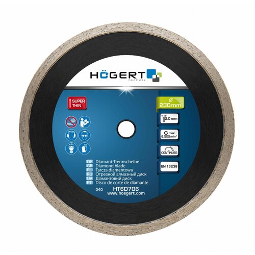 Hogert rezni dijamantski disk 230 mm HT6D706 Cene