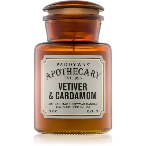 Paddywax Apothecary Vetiver & Cardamom mirisna svijeća 226 g
