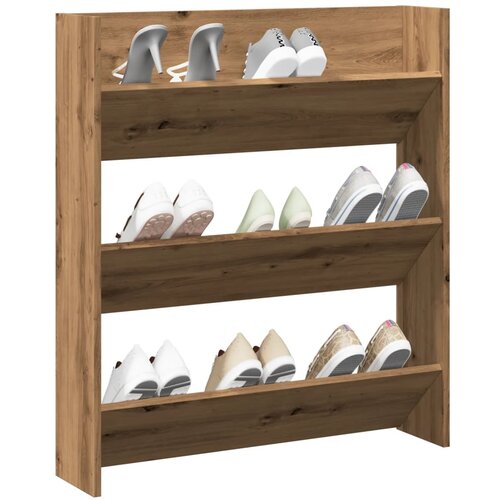 Furnova Stenska omara za čevlje artisian hrast 80x18x90 cm inž. les, (21955626) Cene