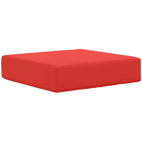 VidaXL Zunanja sedežna blazina Rdeča 40 x 40 x 8 cm 100% poliester, (5000202396) Slike