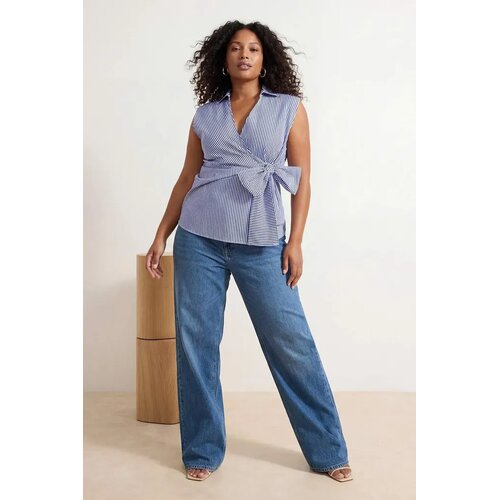 Trendyol ženska bluza Tbbss26Af00006, plava Cene