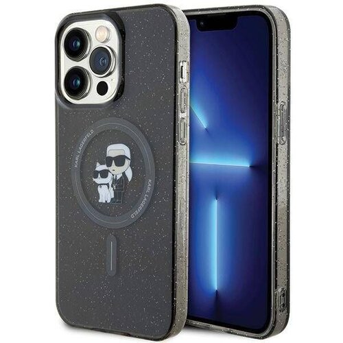 Karl Lagerfeld OVITEK MAGSAFE Z BLEŠČICAMI KARL&CHOUPETTE ZA IPHONE 15 PRO MAX, (21897849) Cene