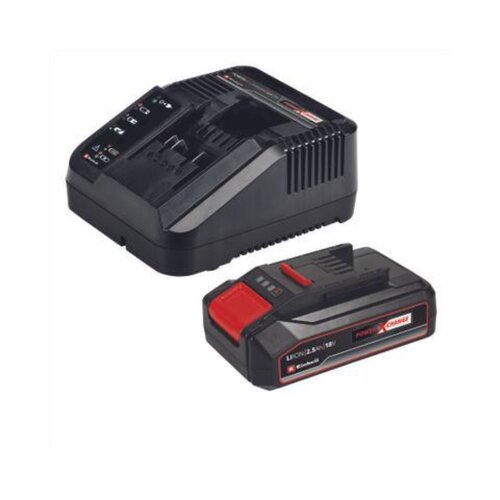 Einhell Akumulatorska udarna bu&amp;scaron;ilica TE-CD 18/2 Li-i + set KWB pribora 22/1 + baterija (1x2.5 Ah) Slike
