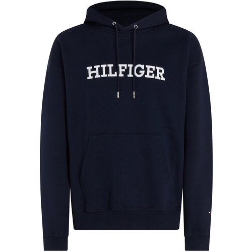 Tommy Hilfiger Sweater majica mornarsko plava / bijela Cene