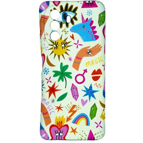  Maska za telefon SVETLECE za Huawei Nova Y70 DZ9/3, Bela Cene