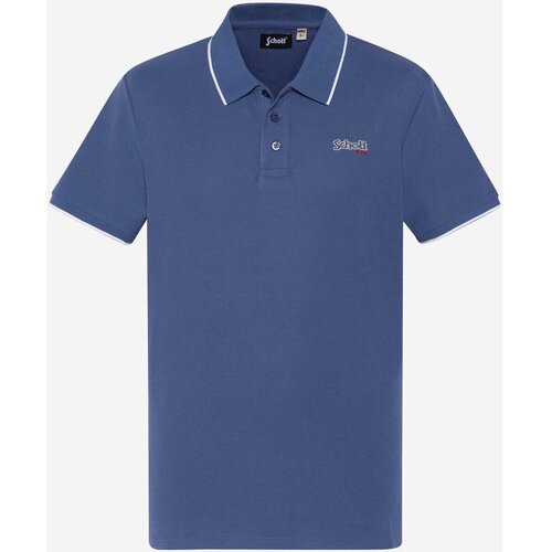 Schott Majice & Polo majice PSPAUL Modra Cene