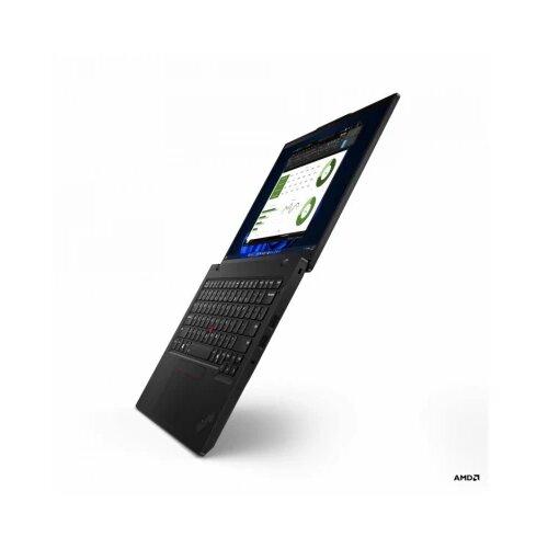 Lenovo Think ThinkPad L14 Gen 5 (AMD) AMD Ryzen&amp;trade; 7 PRO 7735U Laptop 35.6 cm (14) WUXGA 16 GB DDR5-SDRAM 512 GB SSD Wi-Fi 6E (802.11ax) Windows 11 Pro English Black Slike