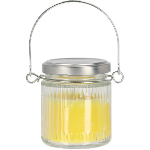 CITRONELLA sveča v visečem kozarcu - 1 k. Cene