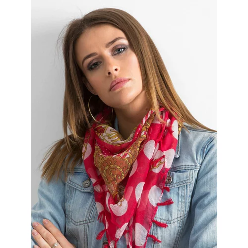 Fashion Hunters Patterned red scarf