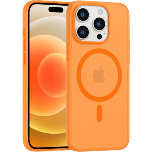 Apple matte color magsafe maska za iphone 13 pro max &ndash; narandžasta Cene