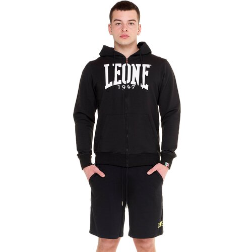 Leone Men's hooded zipsweat jacket Cene