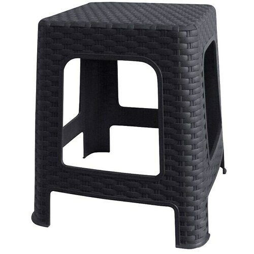  Stolica Megaplast (33 x 33 x 36 cm, Antracit) Slike