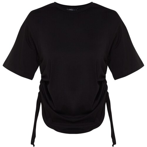 Trendyol T-Shirt - Black - Oversize Slike