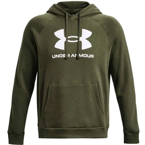 Under Armour RIVAL Muška dukserica, khaki, veličina