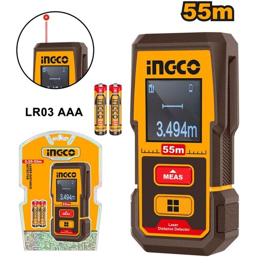 Ingco laserski daljinomer HLDD05086 55m Slike